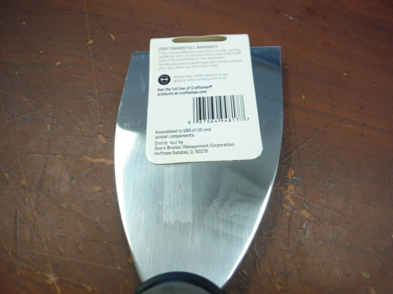 New Craftsman Soft Grip 3” FLEX Wall Scraper 94817 ASSEMBLED IN USA - Fresh Stock Dated October 2025