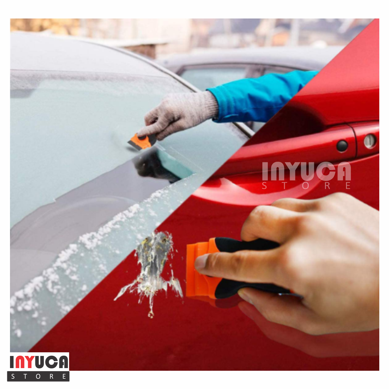 Mini Razor Blade Scraper Sticker Decal Remover Tool Label Removal Double Edged - Fresh Stock Dated October 2025