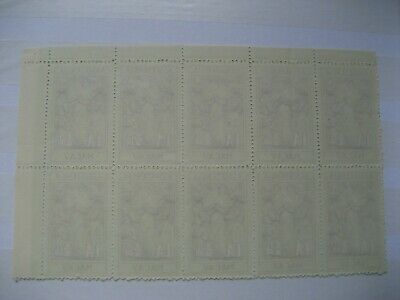 Macau / Macao - Block 10 Charity Tax Stamps issued 1953 - 1958 - Fresh Stock Dated October 2025