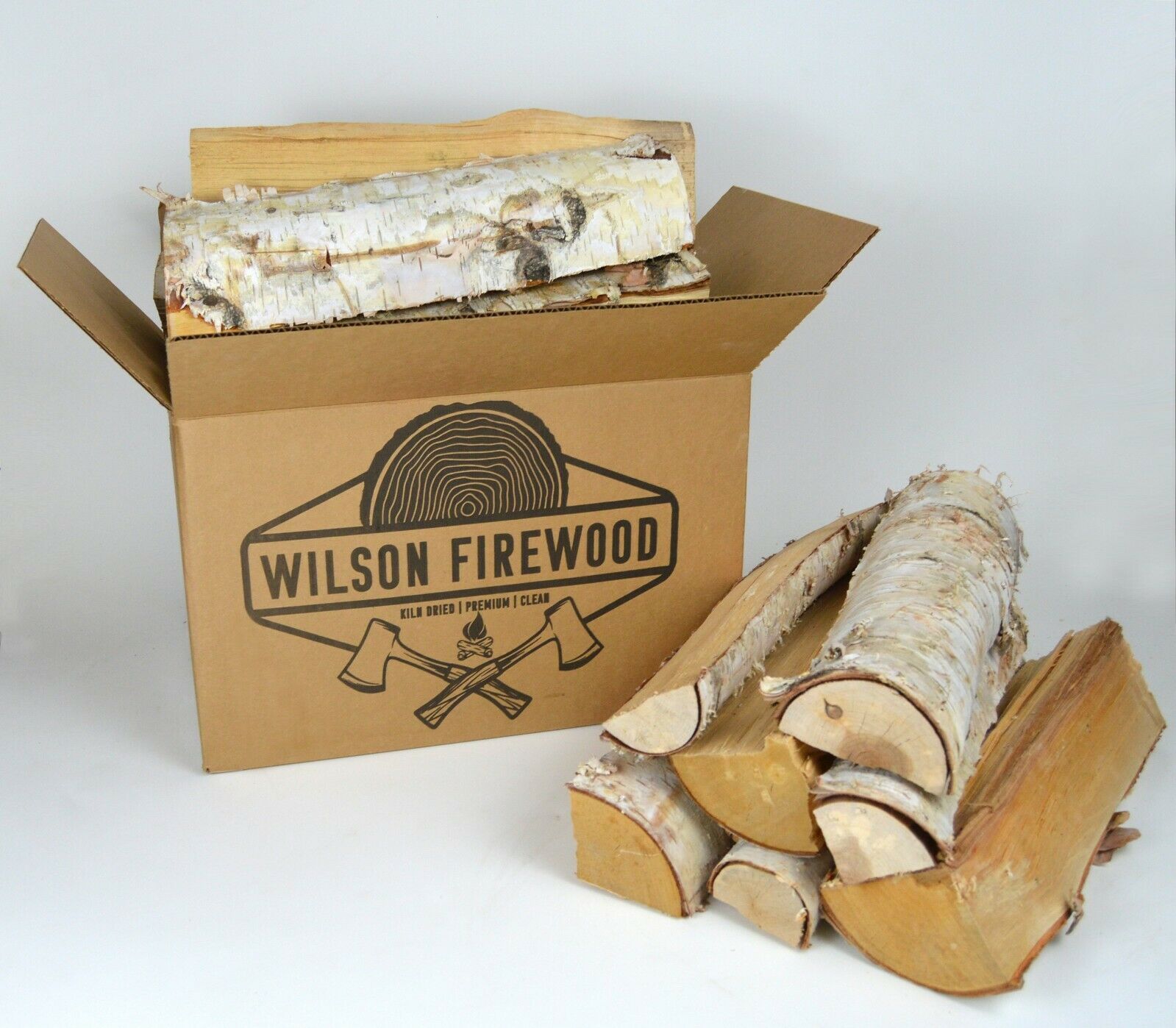 Split Firewood - Birch, Maple, Oak, Apple, or Cherry - Fresh Stock Dated October 2025