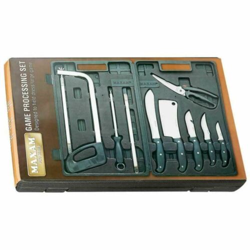 BUTCHER KNIFE 13pc PRO SERIES Stainless Hunter Process Game Skinning Fishing - Fresh Stock Dated October 2025
