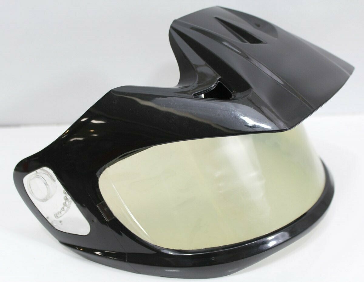 CKX VG-K2 Replacement Double Lens Helmet Shield with Peak, New Old Stock NOS - Fresh Stock Dated October 2025