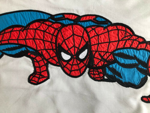 Pottery Barn Kids Spiderman Pillow Cover NEW Marvel Lumbar 14 x 36 Gray Red Blue - Fresh Stock Dated October 2025
