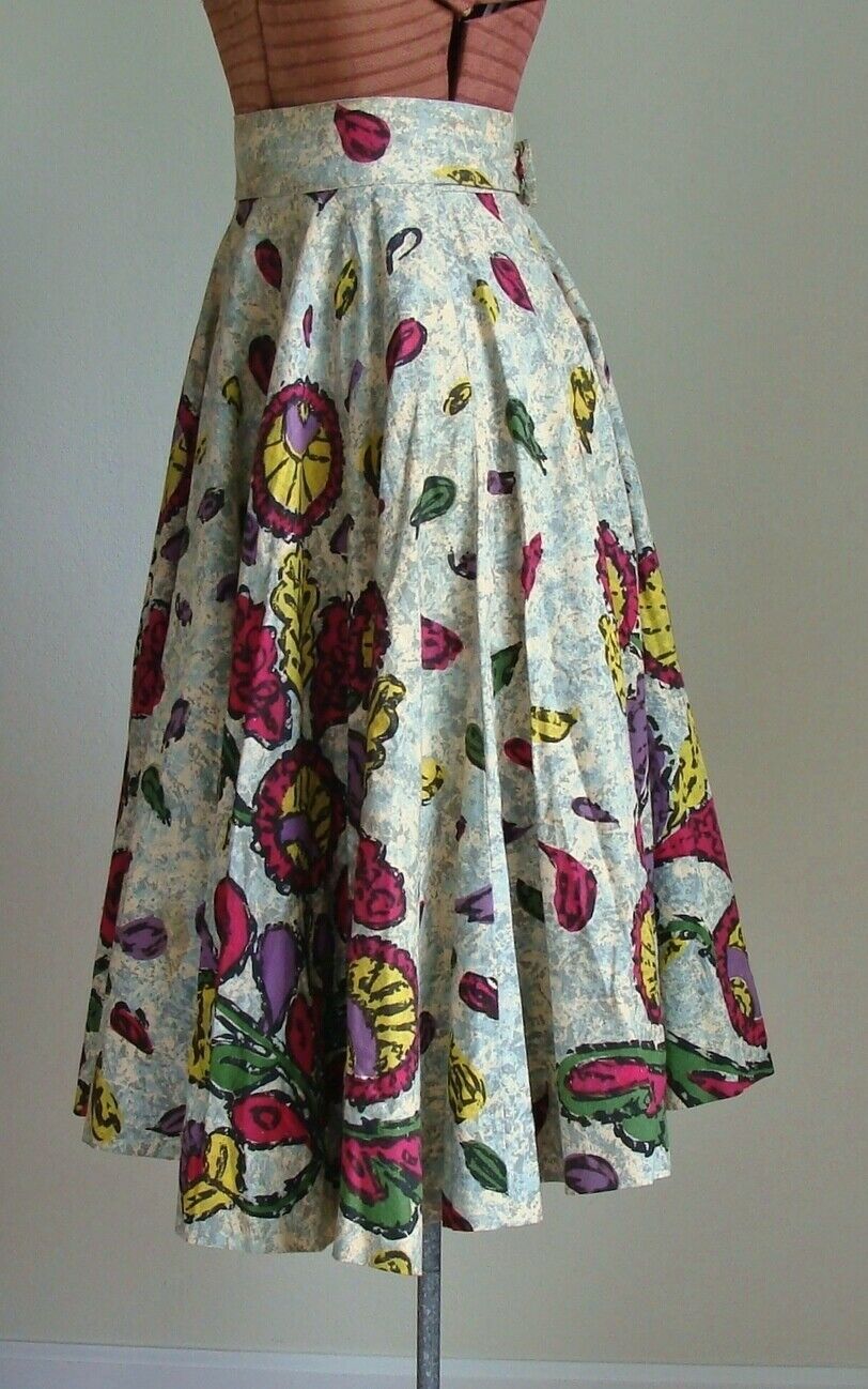 Vintage 1950's Circle Skirt by Lady Alice styled in California - Fresh Stock Dated October 2025