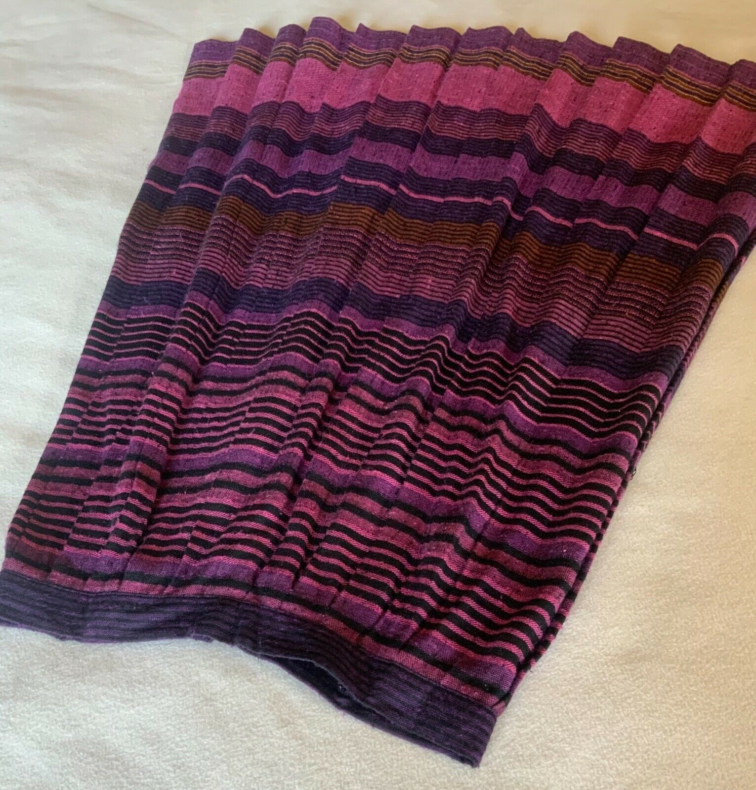 Vintage striped accordion pleat skirt by Counterparts. - Fresh Stock Dated October 2025