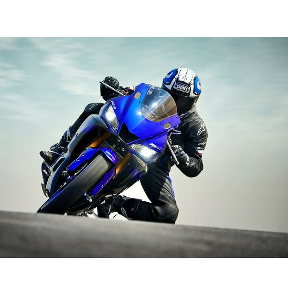For Yamaha R3 2015 - 2020 - 2x H7 White 6000K LED Headlight Bulbs Upgrade Kit - Fresh Stock Dated October 2025