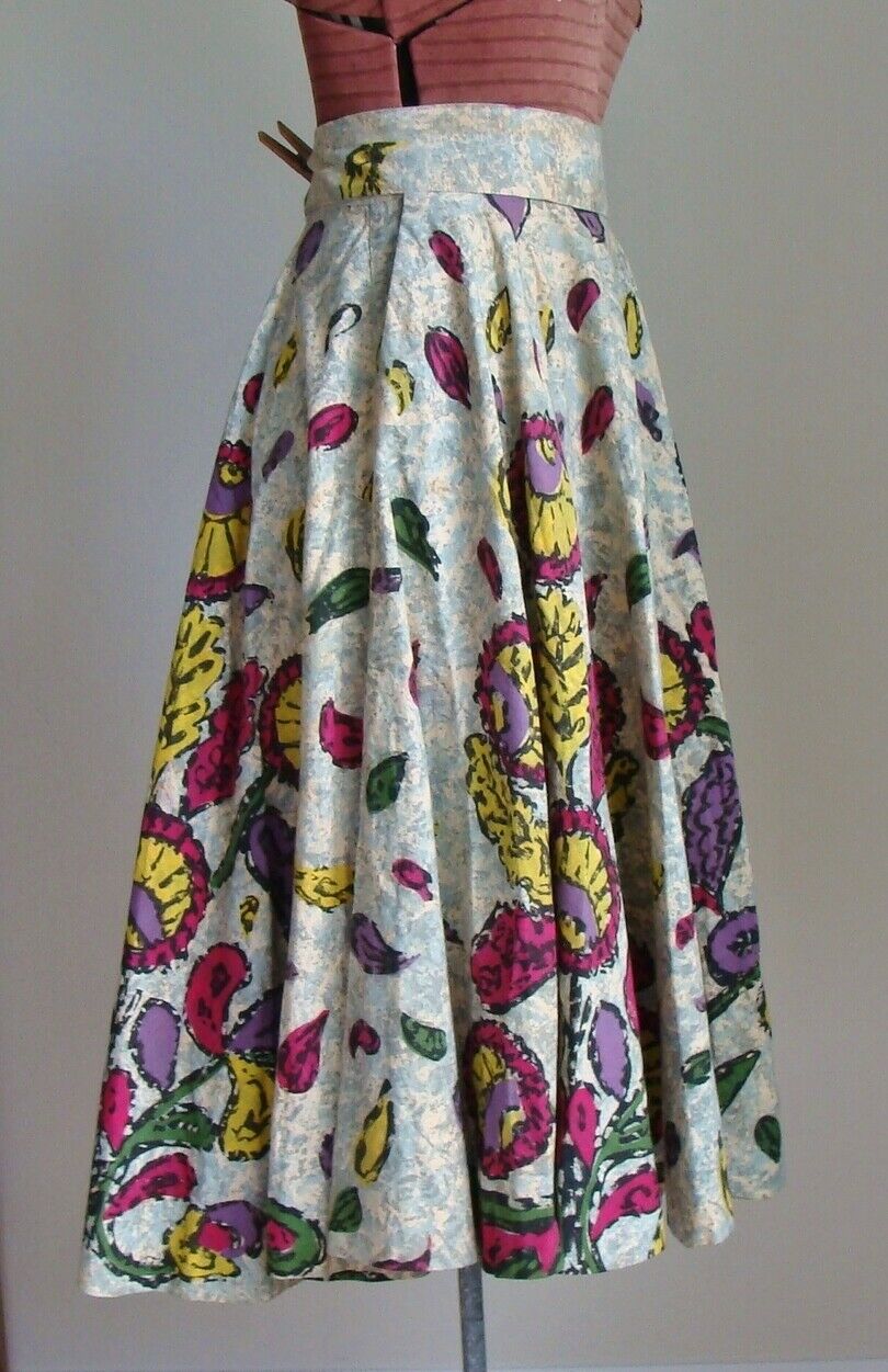 Vintage 1950's Circle Skirt by Lady Alice styled in California - Fresh Stock Dated October 2025