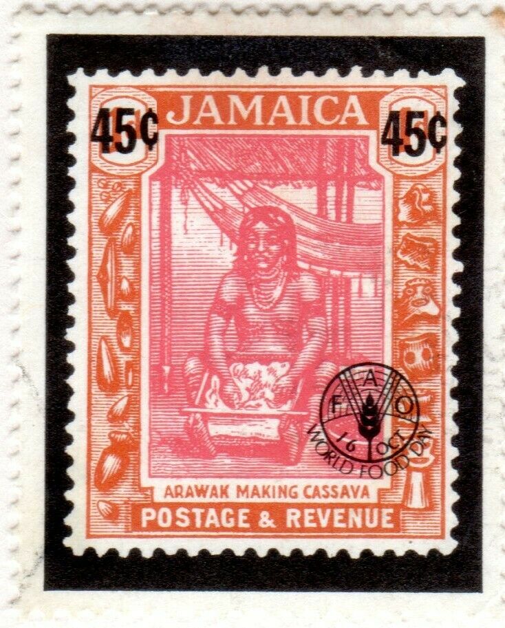 Jamaica Scott 484//526 Used on 2 Album Pages Issued 1980-1982 - Fresh Stock Dated October 2025