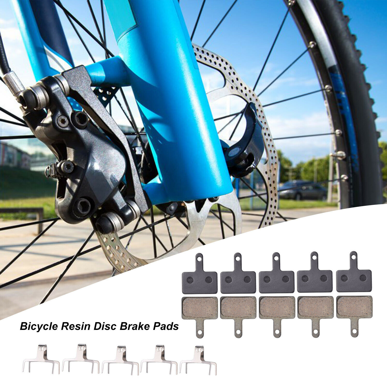 Bicycle Bike Disc Brake Pads Semi Metallic Resin for Shimano Adjust Tool USA - Fresh Stock Dated October 2025