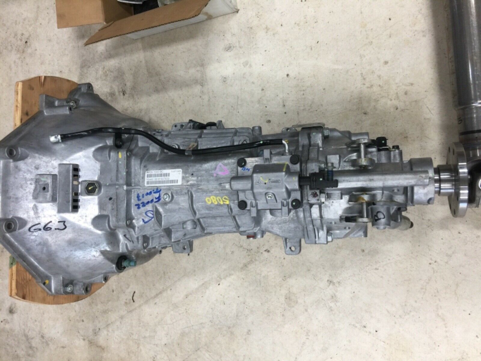 Mustang GT500 Transmission Tremec TR6060 6-Speed w/ Clutch Driveshaft 800 Miles - Fresh Stock Dated October 2025