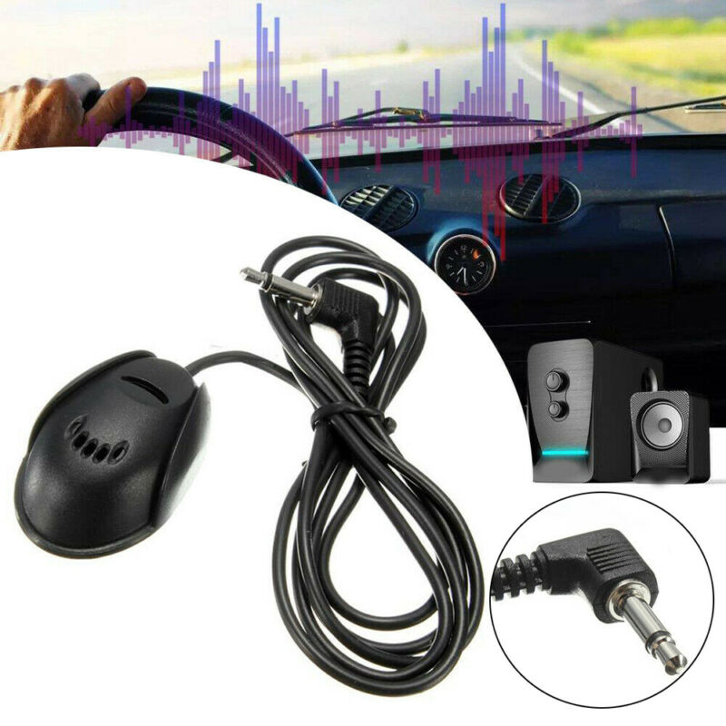 3.5mm Microphone Car Stereo Audio GPS DVD Bluetooth Enabled External Mic - Fresh Stock Dated October 2025