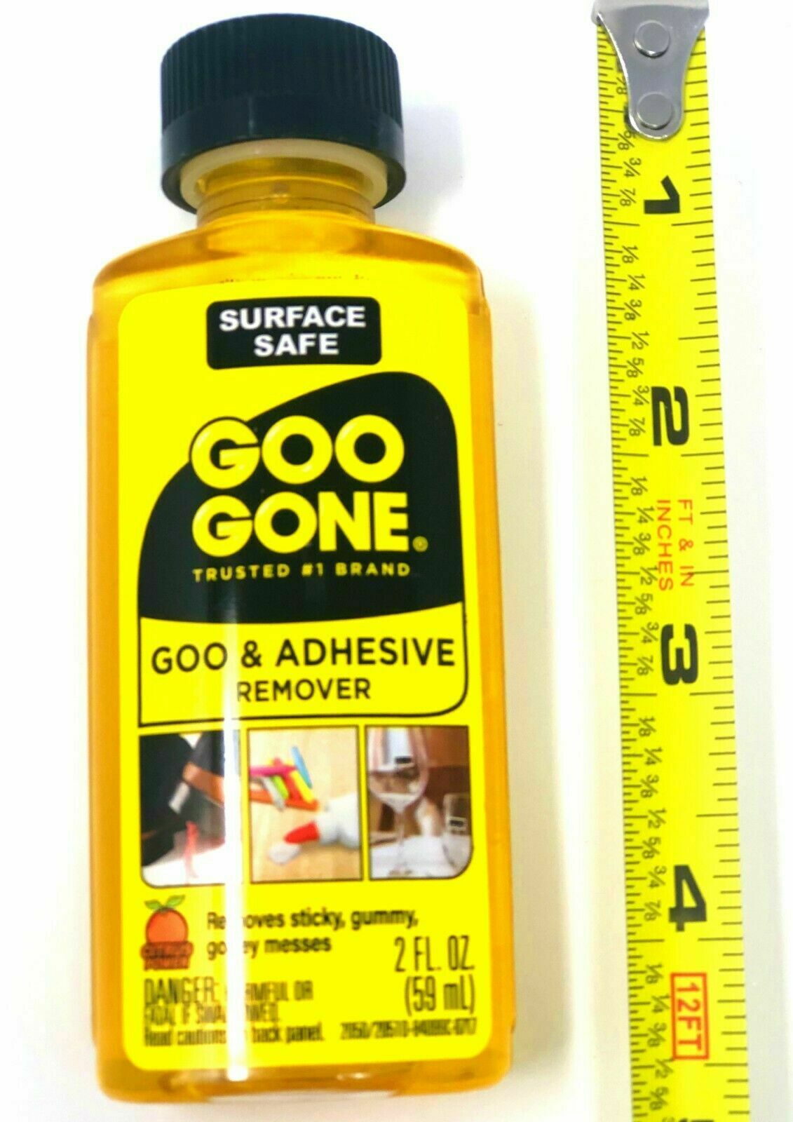2 Stanley Mini Razor Blade Scraper and Goo Gone 2 oz Bundle Remove Adhesive - Fresh Stock Dated October 2025
