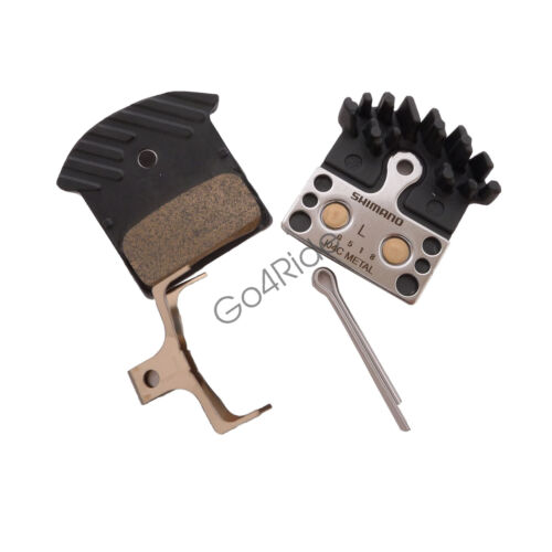 Shimano XTR J04C Metal Bike Disc Brake Pads 2 pairs MTB W/Spring,Fin ICE TECH - Fresh Stock Dated October 2025