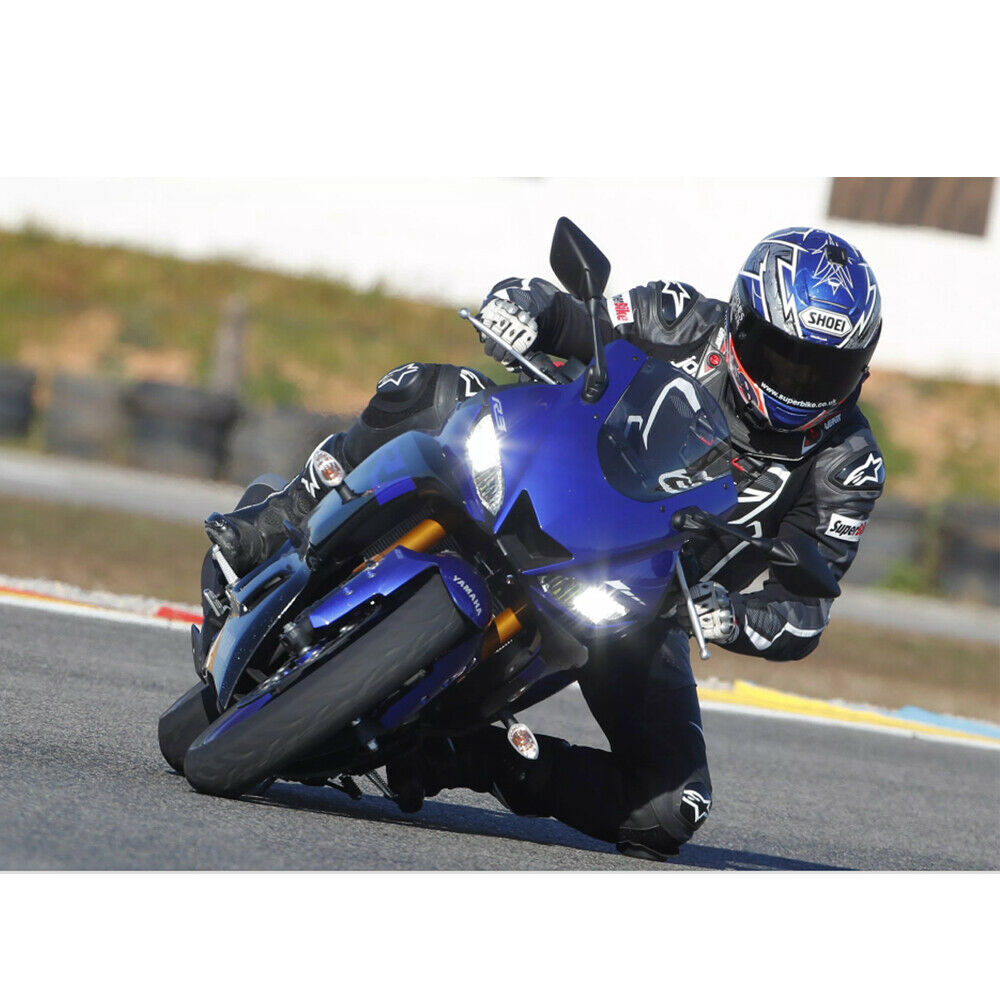 For Yamaha R3 2015 - 2020 - 2x H7 White 6000K LED Headlight Bulbs Upgrade Kit - Fresh Stock Dated October 2025