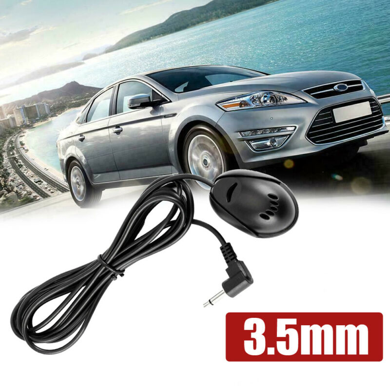 3.5mm Microphone Car Stereo Audio GPS DVD Bluetooth Enabled External Mic - Fresh Stock Dated October 2025
