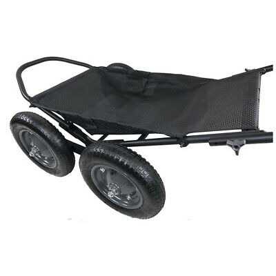 Hawk Crawler 500 Lb. Capacity Foldable Multi Use Deer Game Recovery Cart, Black - Fresh Stock Dated October 2025