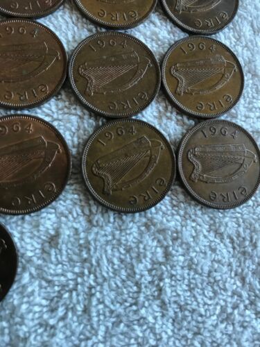 Lot Of 26 Irish Lucky Half-pennies 1964 - Fresh Stock Dated October 2025