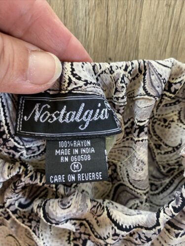 vtg 1990s paisly print midi sz m - Fresh Stock Dated October 2025