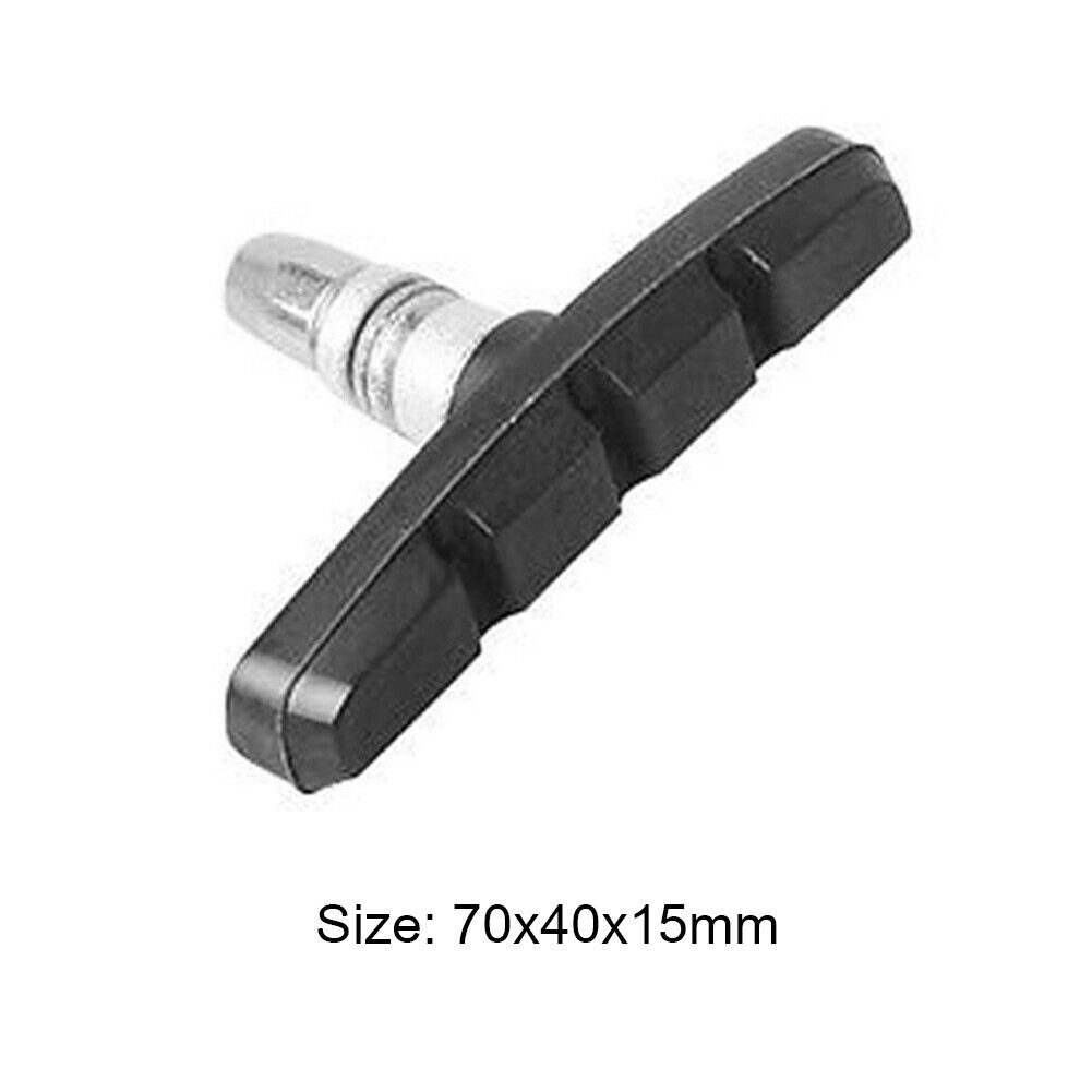 MTB Mountain Road Bike Brake Block Rubber Bicycle Cycling V-brake Shoes Pad US - Fresh Stock Dated October 2025