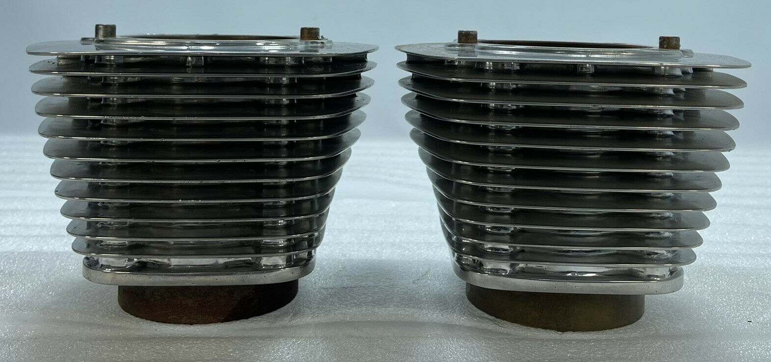 POLISHED HARLEY DAVIDSON TWIN CAM TC88 CYLINDERS BARRELS TWINCAM 88 - Fresh Stock Dated October 2025
