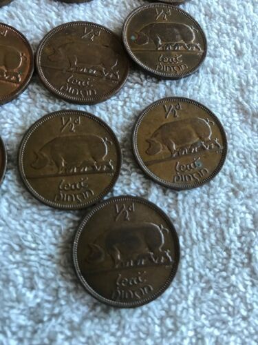 Lot Of 26 Irish Lucky Half-pennies 1964 - Fresh Stock Dated October 2025