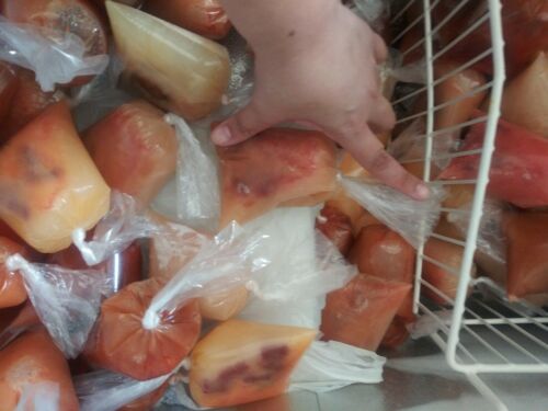 650 BOLSAS para HELADOS Bolis 8×26 Saborines bolsitas para hielitos plastic bags - Fresh Stock Dated October 2025