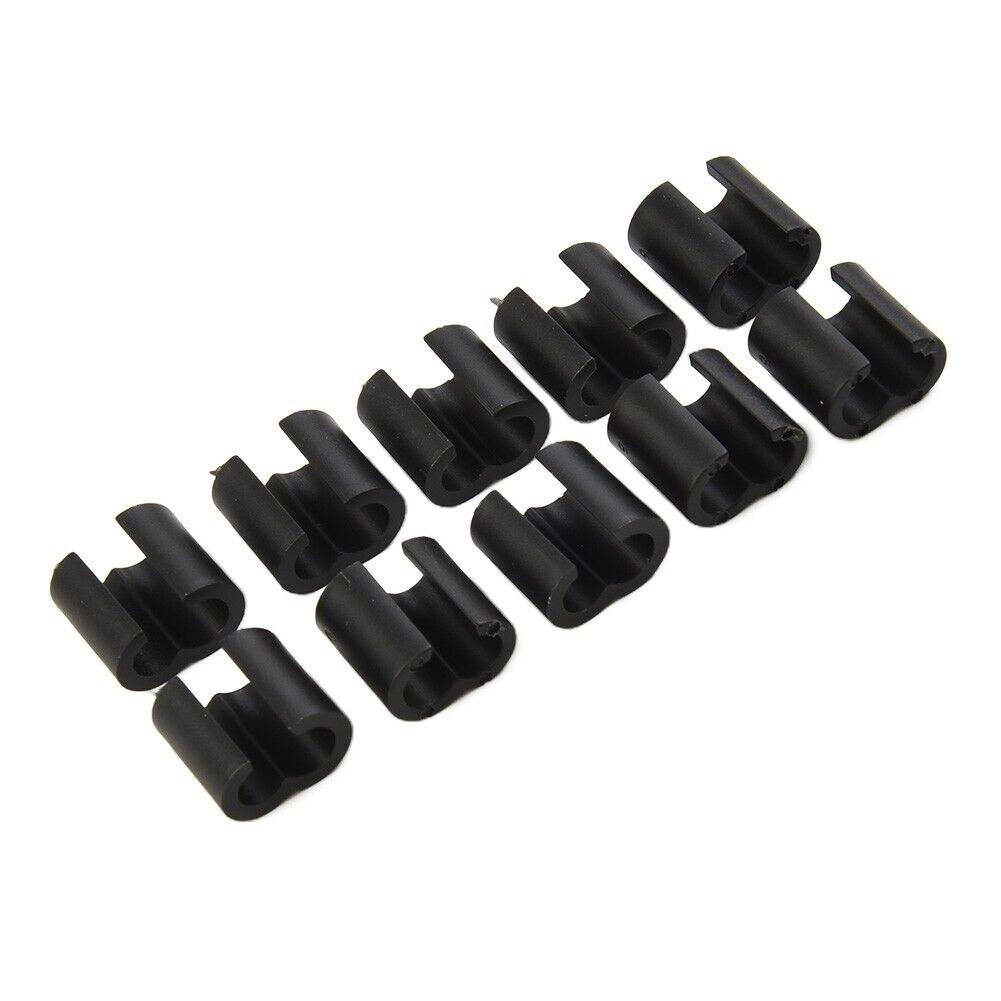 MTB Road Bike Hydraulic Disc Brake Shift Cable Guide Hose Frame Fixture Kit X10 - Fresh Stock Dated October 2025