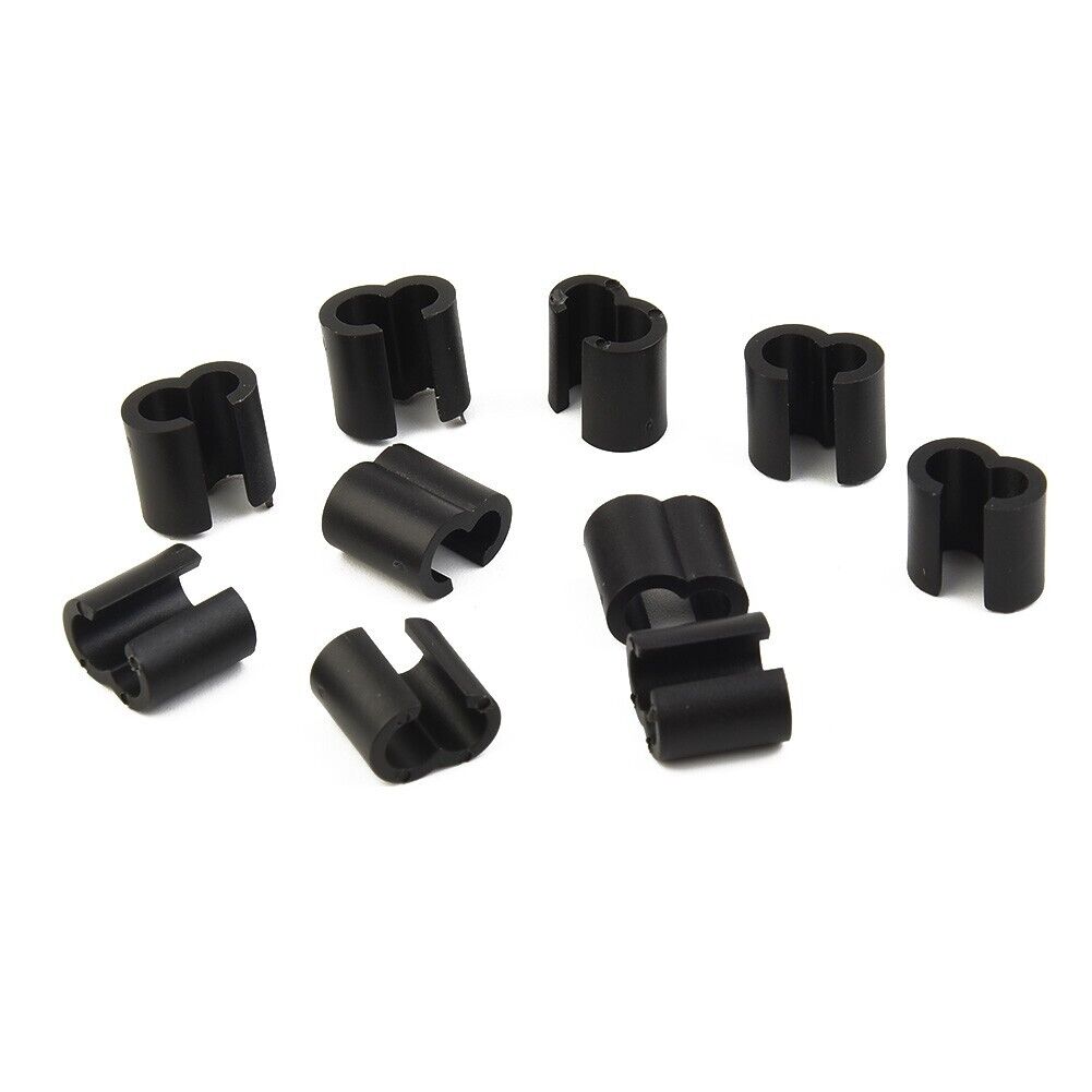 MTB Road Bike Hydraulic Disc Brake Shift Cable Guide Hose Frame Fixture Kit X10 - Fresh Stock Dated October 2025