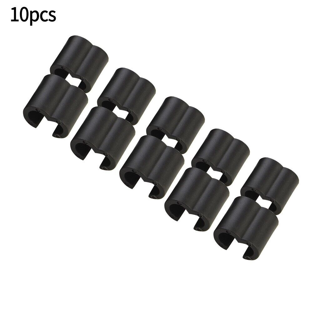 MTB Road Bike Hydraulic Disc Brake Shift Cable Guide Hose Frame Fixture Kit X10 - Fresh Stock Dated October 2025