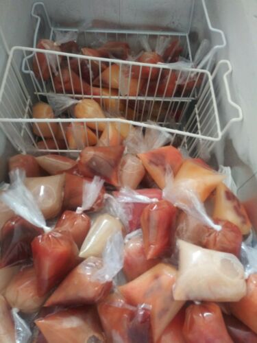 650 BOLSAS para HELADOS Bolis 8×26 Saborines bolsitas para hielitos plastic bags - Fresh Stock Dated October 2025