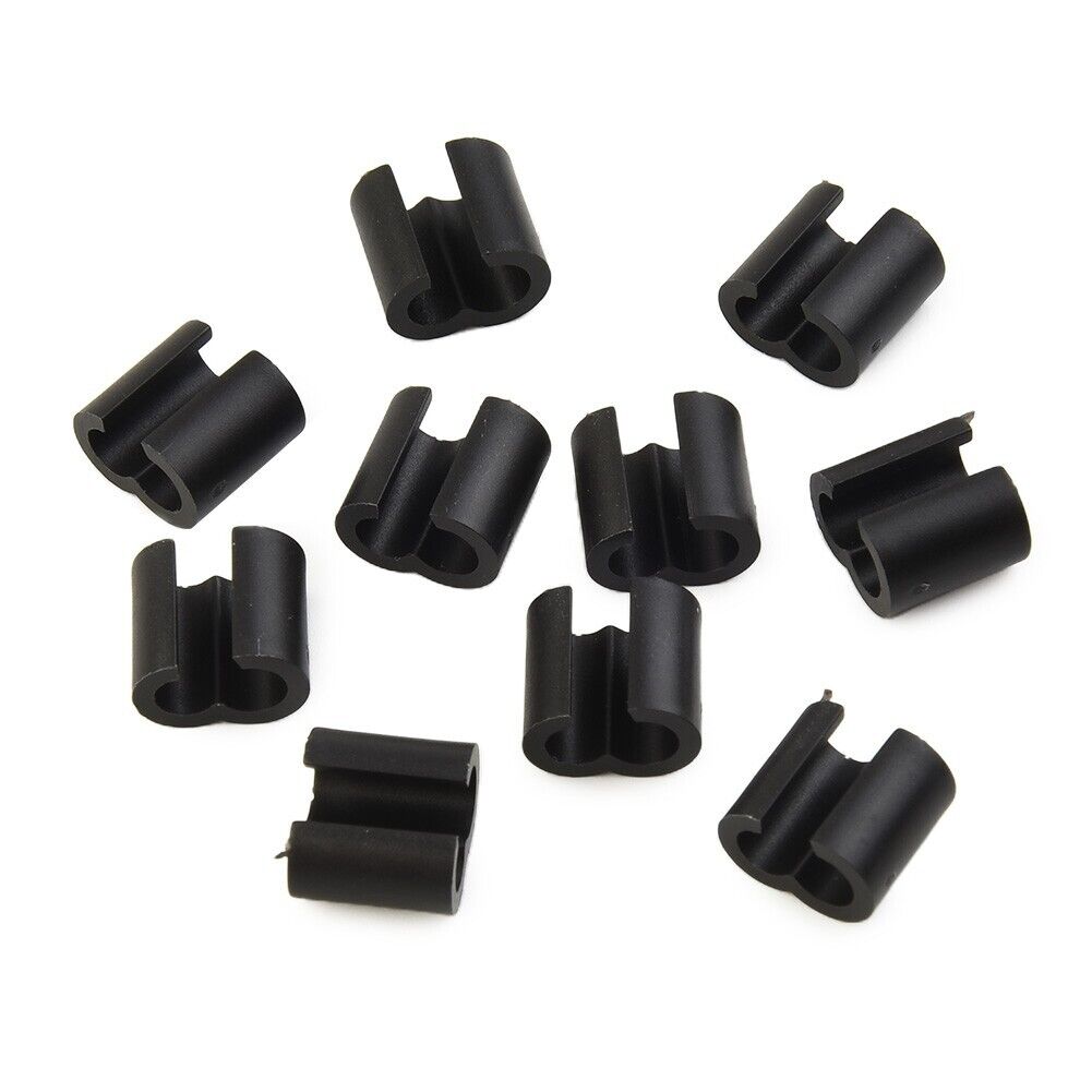 MTB Road Bike Hydraulic Disc Brake Shift Cable Guide Hose Frame Fixture Kit X10 - Fresh Stock Dated October 2025