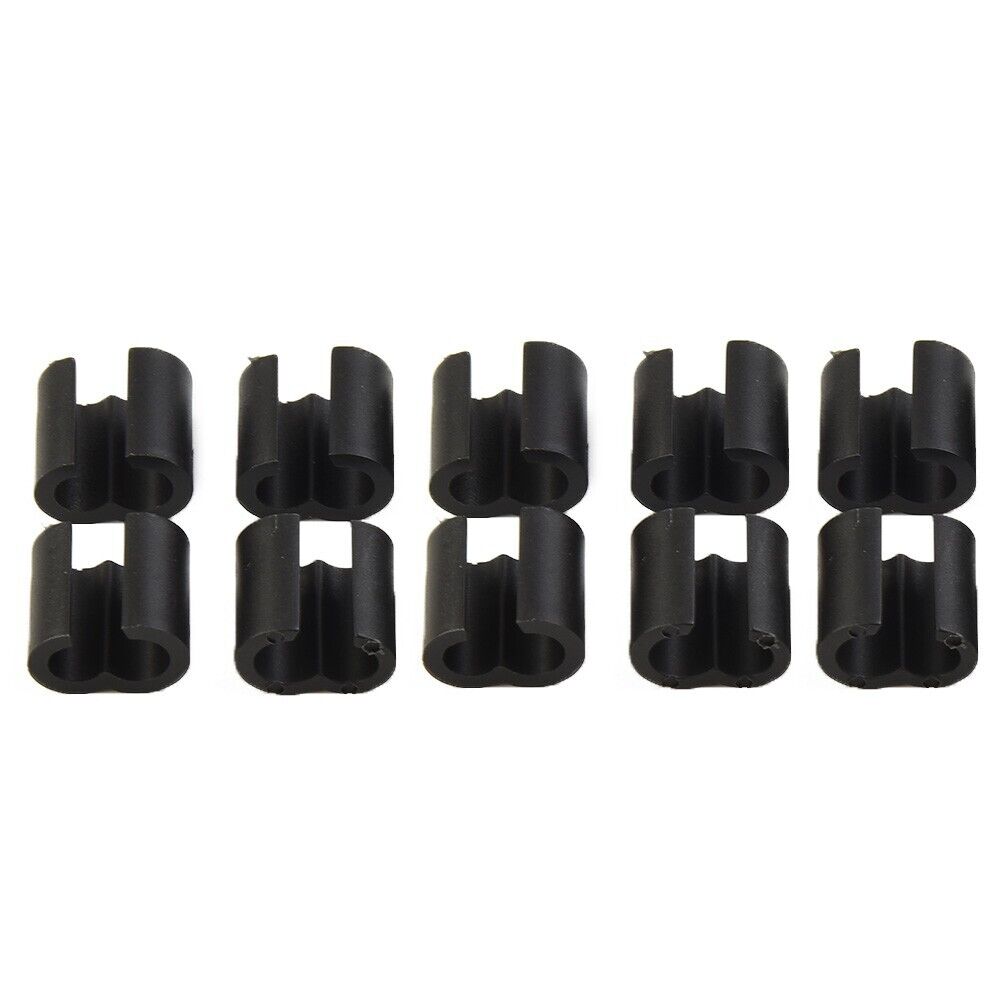 MTB Road Bike Hydraulic Disc Brake Shift Cable Guide Hose Frame Fixture Kit X10 - Fresh Stock Dated October 2025