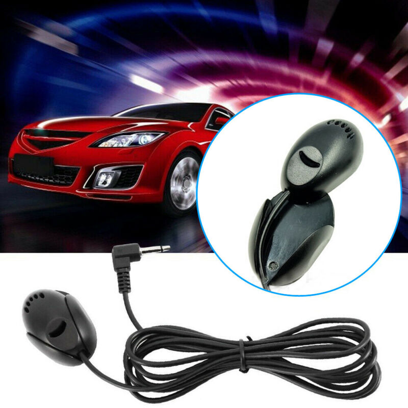 3.5mm Microphone Car Stereo Audio GPS DVD Bluetooth Enabled External Mic - Fresh Stock Dated October 2025