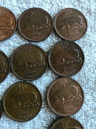 Lot Of 26 Irish Lucky Half-pennies 1964 - Fresh Stock Dated October 2025