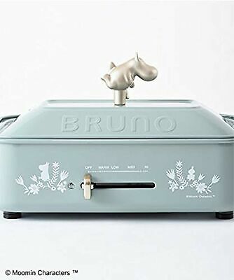 BRUNO Compact Hot Plate BOE059-BGR (Moomin) Japan Domestic AC:100 - Fresh Stock Dated October 2025