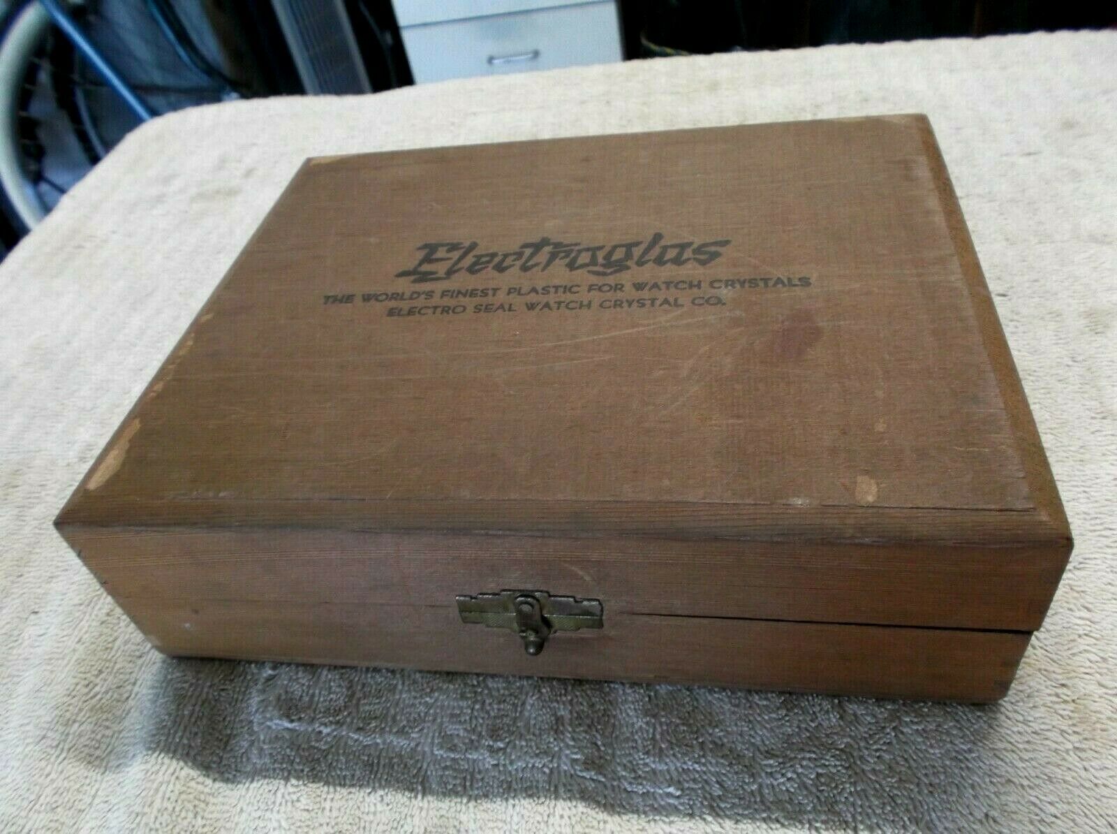 Complete Vintage USA>ELECTRO-GLAS< SEAL Watchmakers CRYSTAL INSERTING TOOL-W/Box - Fresh Stock Dated October 2025