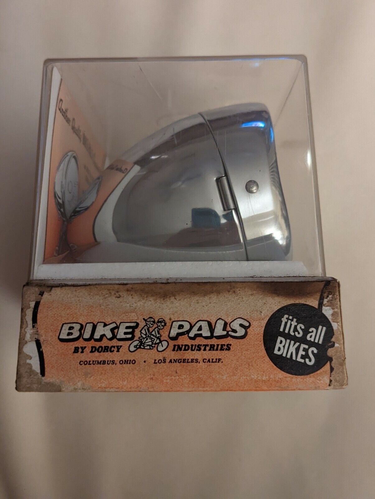Vintage Bike Pals by Dorcy Industries Deluxe Generator Chrome Lighting Set E-22 - Fresh Stock Dated October 2025