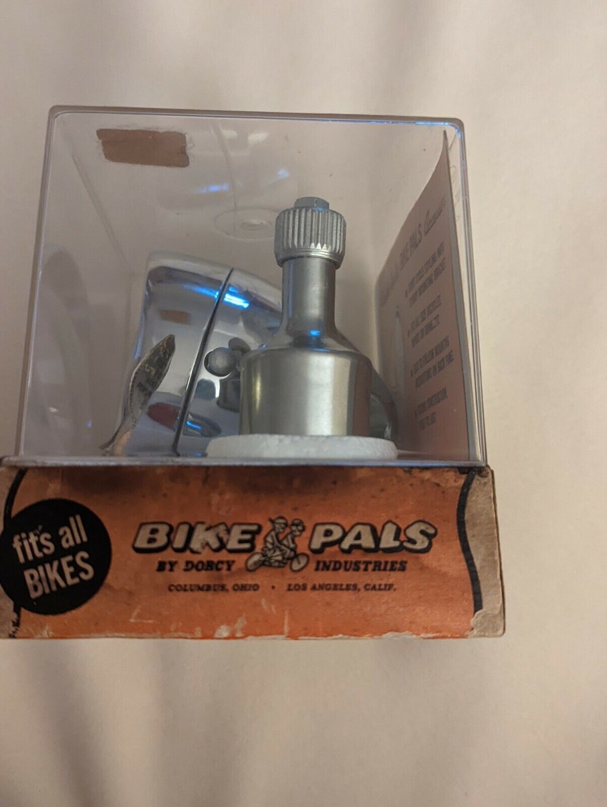 Vintage Bike Pals by Dorcy Industries Deluxe Generator Chrome Lighting Set E-22 - Fresh Stock Dated October 2025