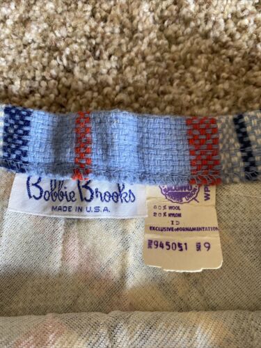 Vintage Bobbie Brooks Wool Skirt - Fresh Stock Dated October 2025