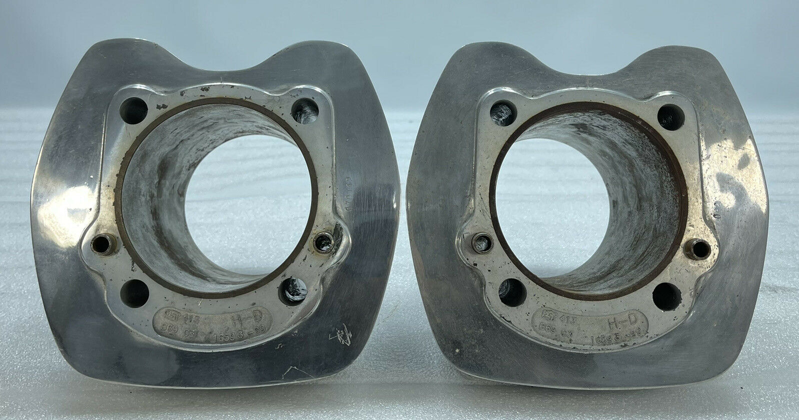 POLISHED HARLEY DAVIDSON TWIN CAM TC88 CYLINDERS BARRELS TWINCAM 88 - Fresh Stock Dated October 2025