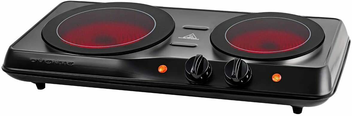 Ovente Hot Plate Electric Countertop Infrared Stove BGI Series - Fresh Stock Dated October 2025