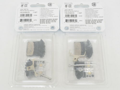 NEW! Shimano J04C Brake Mountain Bike Disc Pad Set XT/SLX/Alfine 2 Pair of Pads - Fresh Stock Dated October 2025