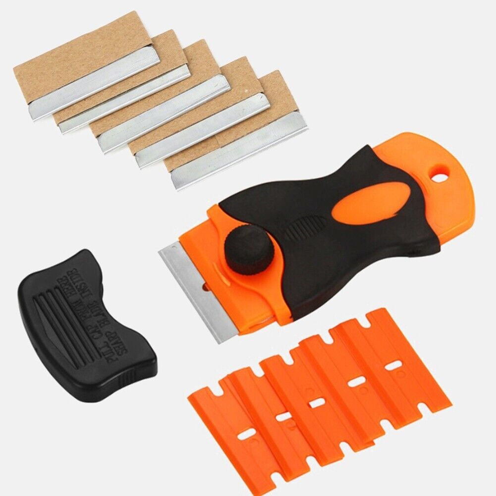 Sticker-Blades Non-slip Handle Professional Hand Set Scraper Practical - Fresh Stock Dated October 2025