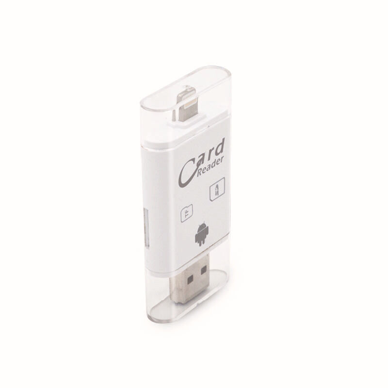 TF SD Card Reader For iPad iPhone X XR XS MAX Samsung OTG Android Phone PC - Fresh Stock Dated October 2025