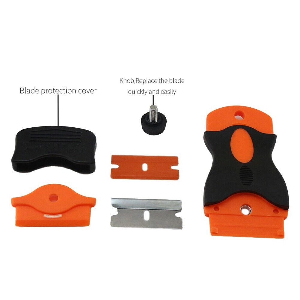 Sticker-Blades Non-slip Handle Professional Hand Set Scraper Practical - Fresh Stock Dated October 2025