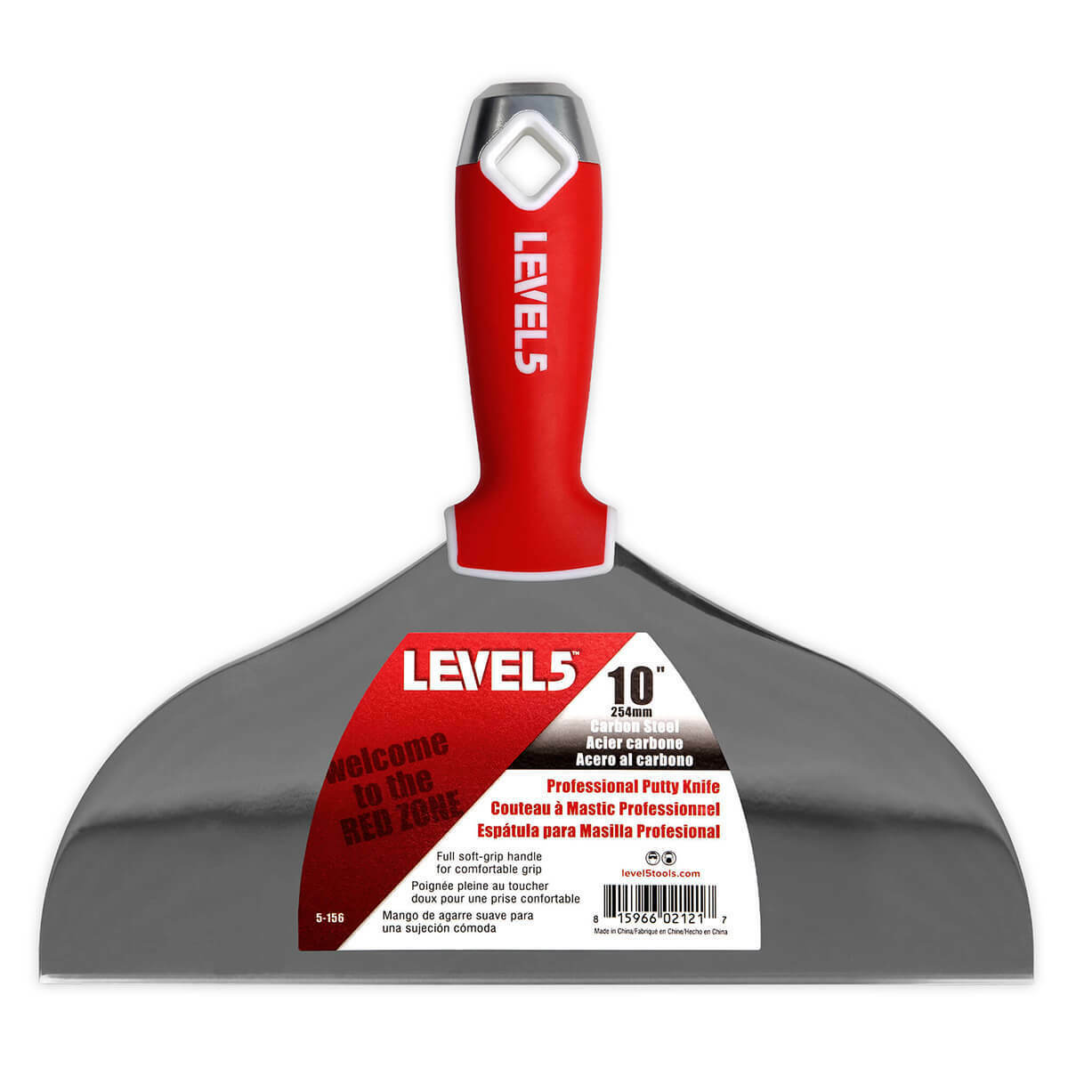 LEVEL5 #5-603 Drywall Putty Knife Set Carbon Steel 5 Piece | FREE SHIPPING - Fresh Stock Dated October 2025