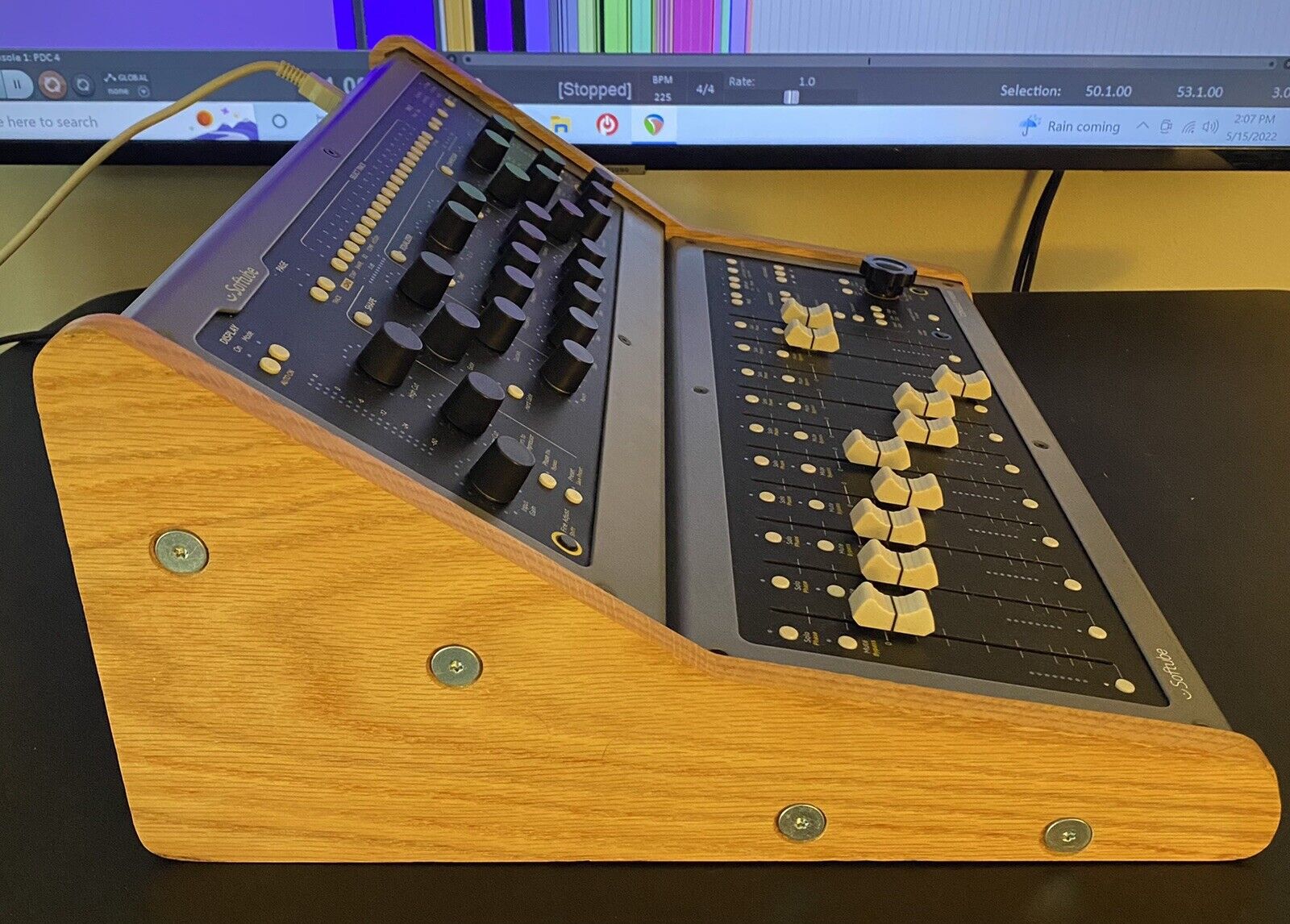 Softube Console 1 and Fader 1 with wooden stand - Fresh Stock Dated October 2025