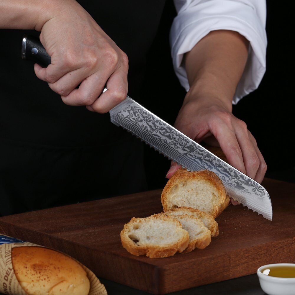 5Pcs TURWHO Paring Santoku Chef Knife Japanese VG10 Damascus Steel Kitchen Knife - Fresh Stock Dated October 2025