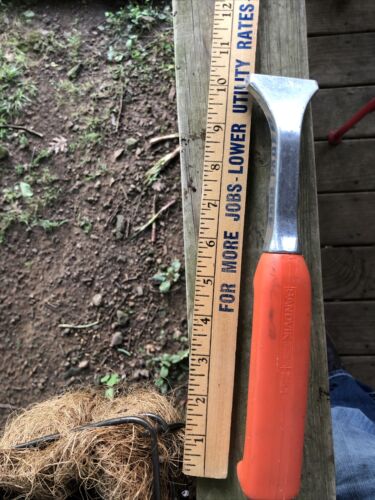 SANDVIK TOOLS 10” HAND SCRAPER - MADE IN SWEDEN - SCRAPING TOOL - Fresh Stock Dated October 2025