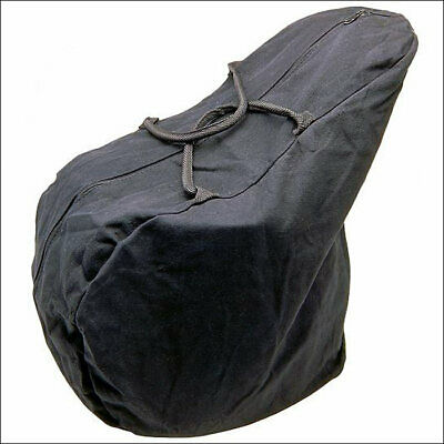 Black Tough1 Horse Tack Canvas English Saddle Carrying Bag Case U--2-0 - Fresh Stock Dated October 2025